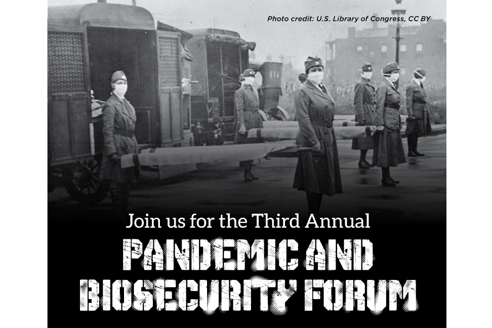 Press Release: Third Annual TAMU Pandemic and Biosecurity Forum